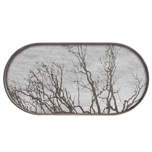 White Tree Oblong Tray