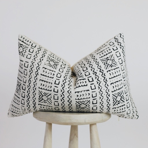 Mae Woven - Fadi Lumbar Cushion Cover with Insert 35cm x 55cm