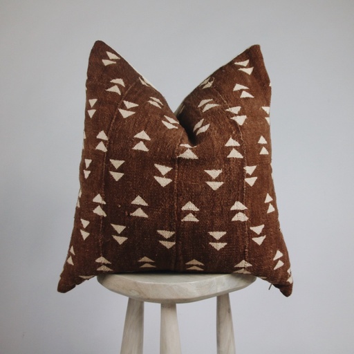 Mae Woven - Yakira Rust Cushion Cover with Insert 45cm x 45cm