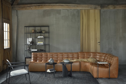 Leather Padded Sofa Corner