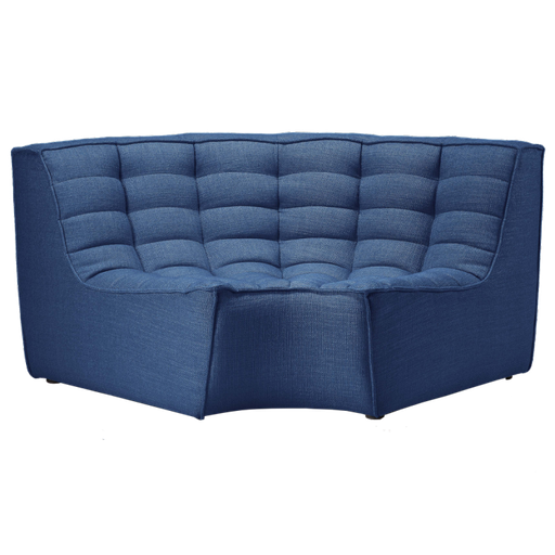 Padded Sofa Round Corner