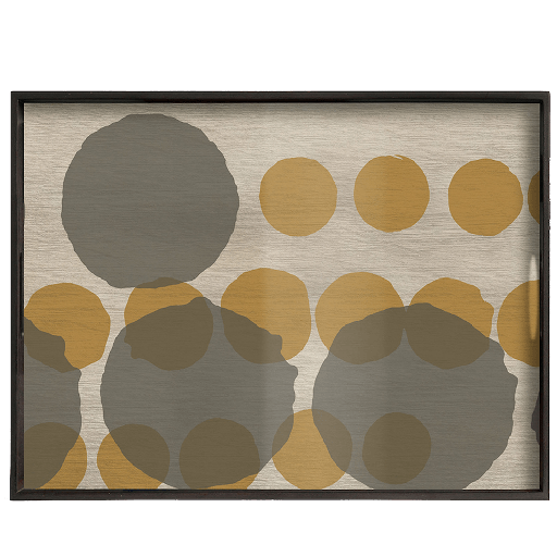 Sienna Layered Dots Tray