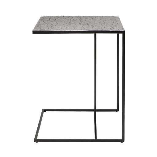 Triptic Side Table Black