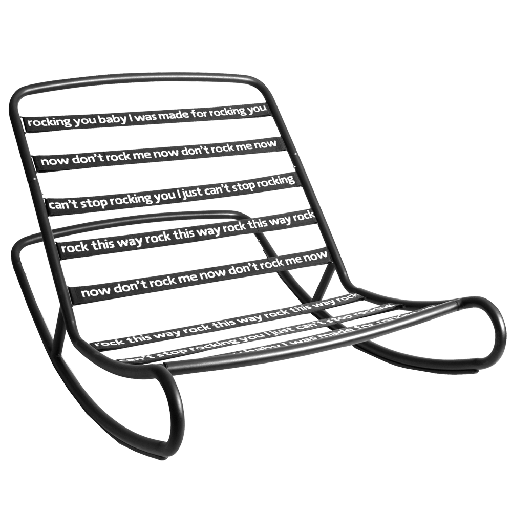 Rock n Roll Rocking Chair