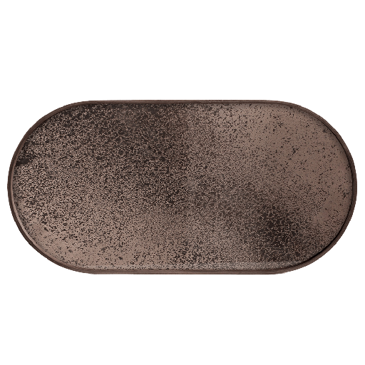 Bronze Mirror Oblong Tray