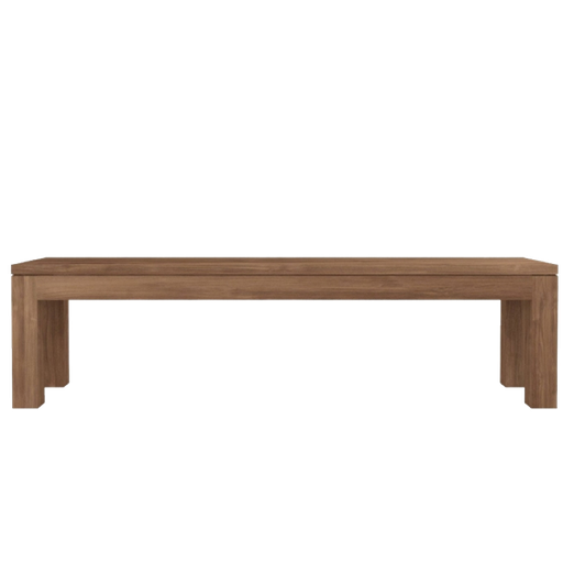 Oak Straight Bench