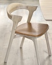 51488 Oak Bok dining chair with cognac leather seat.jpg