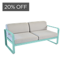 Fermob - Bellevie Sofa 2 Seater with Cushions